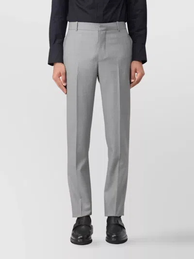 ALEXANDER MCQUEEN TROUSERS WITH BACK POCKETS AND BELT LOOPS