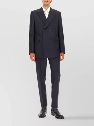Alexander Mcqueen Alexander Mc Queen Tailored Pants In Navy