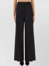 Alexander Mcqueen Wide-leg Pant In Wool Blend