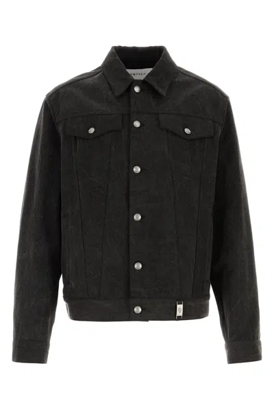 ALEXANDER MCQUEEN ALEXANDER MCQUEEN SLATE DENIM JACKET