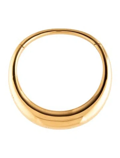 Pre-owned Alexander Mcqueen Tubular Collar Necklace, 18.75" In Multi