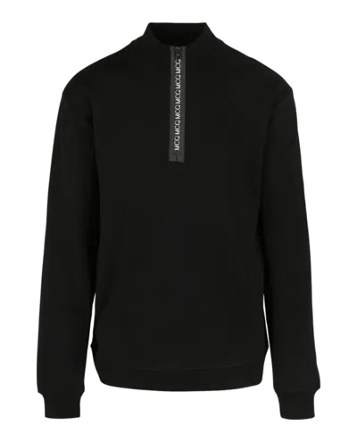 Alexander Mcqueen Turtleneck Sweatshirt In Black