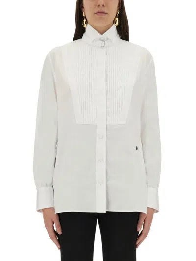 Alexander Mcqueen Tuxedo Shirt In White