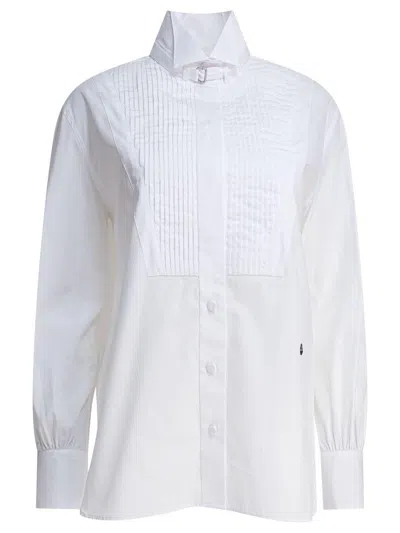 Alexander Mcqueen Tuxedo Shirt In White