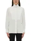 Alexander Mcqueen Tuxedo Shirt In White