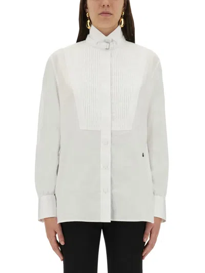 Alexander Mcqueen Tuxedo Shirt In White