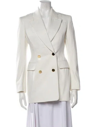 Pre-owned Alexander Mcqueen Tweed Pattern Jacket In Neutral