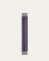 Alexander Mcqueen Twill Collegiate-inspired Silk Scarf In Navy Bordeaux