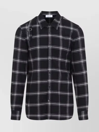 ALEXANDER MCQUEEN TWIN NEEDLE HARNESS SHIRT