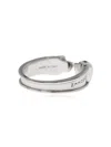 Alexander Mcqueen Twin Skull Ring In Silver