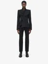 Alexander Mcqueen Twisted Jacket In Black