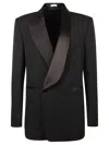 Alexander Mcqueen Two-button Blazer In Black