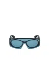 Alexander Mcqueen Two-color Sunglasses In Blue