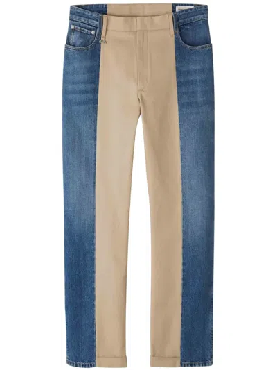 ALEXANDER MCQUEEN TWO-TONE PANTS