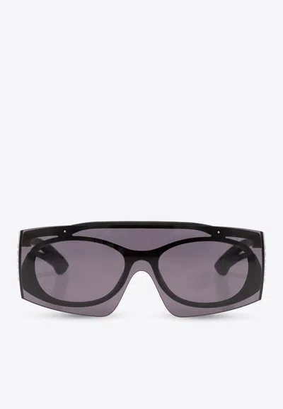 Alexander Mcqueen Two-tone Shield Sunglasses