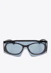 Alexander Mcqueen Eyewear Smoke Mask Two