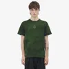 Alexander Mcqueen Uneven Dye T-shirt In Green