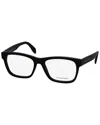 Alexander Mcqueen Unisex 0307o 55mm Optical Frames In Black
