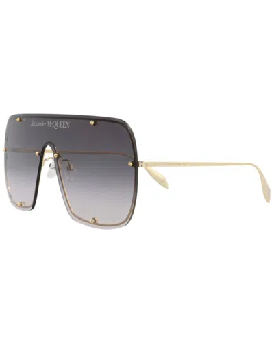 Alexander Mcqueen Unisex 99mm Sunglasses In Black