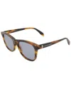 Alexander Mcqueen Unisex Am0158sa 56mm Sunglasses In Black