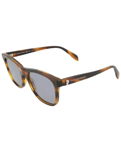 Alexander Mcqueen Unisex Am0158sa 56mm Sunglasses In Yellow
