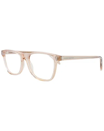 Alexander Mcqueen Unisex Am0248o 53mm Optical Frames