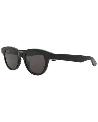 Alexander Mcqueen Unisex Am0383s 145mm Sunglasses In Black