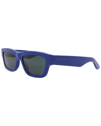 ALEXANDER MCQUEEN ALEXANDER MCQUEEN UNISEX AM0419S 56MM SUNGLASSES