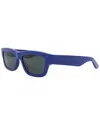 Alexander Mcqueen Square-frame Recycled Acetate Sunglasses In Blue