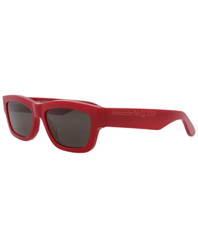 ALEXANDER MCQUEEN ALEXANDER MCQUEEN UNISEX AM0419S 56MM SUNGLASSES