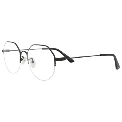 Alexander Mcqueen Unisex Opticals In Black