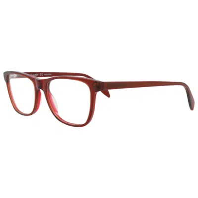 Alexander Mcqueen Unisex Opticals In Red