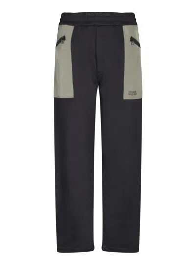 Alexander Mcqueen Logo-print Straight-leg Track Pants In Black