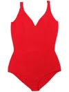 Alexander Mcqueen Bare-back Jumpsuit In Red