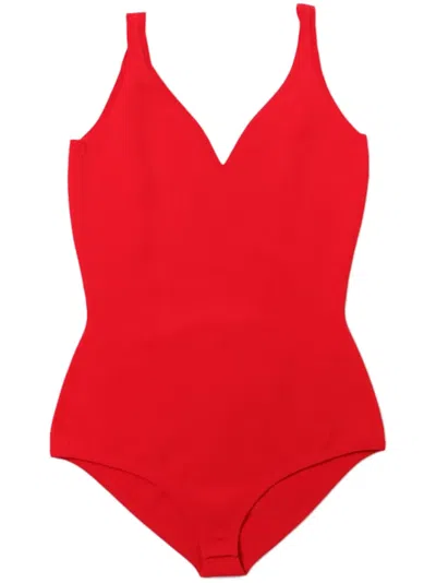 ALEXANDER MCQUEEN V-NECK BODYSUIT