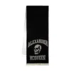 Alexander Mcqueen Varsity Logo Skul Scarf In Black
