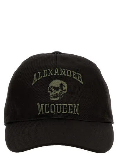 ALEXANDER MCQUEEN ALEXANDER MCQUEEN 'VARSITY SKULL' CAP
