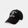 Alexander Mcqueen Embroidered Cotton-twill Baseball Cap In Black