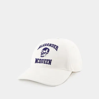 ALEXANDER MCQUEEN ALEXANDER MCQUEEN VARSITY SKULL LO CAP