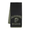Alexander Mcqueen Men's Varsity Skull Logo Scarf