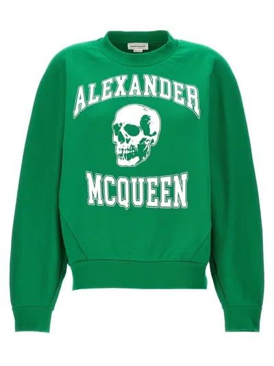 ALEXANDER MCQUEEN 'VARSITY SKULL' SWEATSHIRT