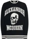 Alexander Mcqueen Alexander Mc Queen Skull Sweater In Black
