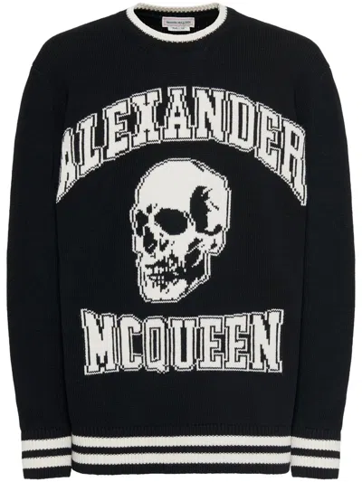 ALEXANDER MCQUEEN ALEXANDER MCQUEEN VARSITY SWEATER