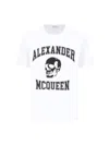 Alexander Mcqueen Alexander Mc Queen Skull T Shirt In White