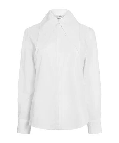 Alexander Mcqueen Versatile Fashion Solid Color Shirt In White