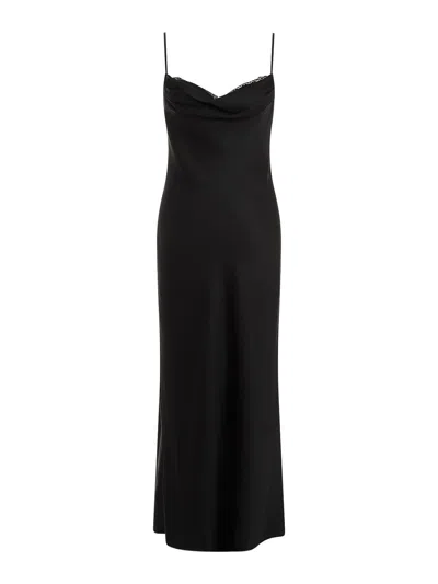 ALEXANDER MCQUEEN SILK EVENING DRESS