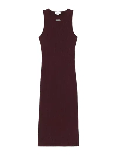 Alexander Mcqueen Dress In Red