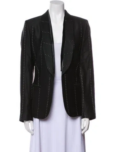 Pre-owned Alexander Mcqueen Vintage 1990's Evening Jacket In Black