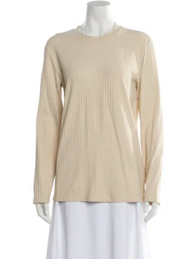 Pre-owned Alexander Mcqueen Vintage 1990's Top In Neutral