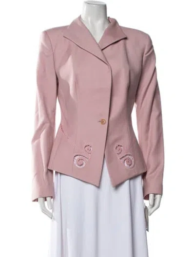 Pre-owned Alexander Mcqueen Vintage 1999 Blazer In Pink